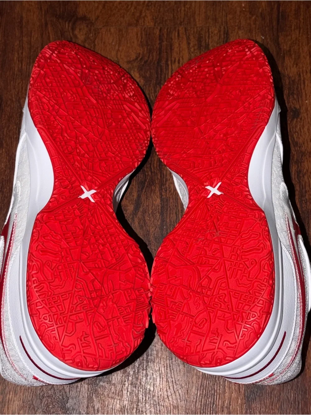 Nike LeBron NXXT Size 17 White Red